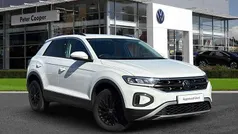 Pure white Used 2023 VW T-Roc Life SUV | £18,856 (Fair price)
