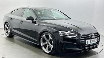 Używany Audi A5 Sportback Black Edition 190 KM (139 kW) 2019 Czarny Hatchback