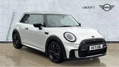 White silver Used 2021 Mini Cooper Sport Hatchback | £17,195 (Fair price)