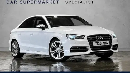 Used Audi S3 300 HP (220 kW) 2015 White Sedan