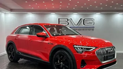 Used Audi e-tron Advanced 300 kW (408 HP) 2019 Red SUV