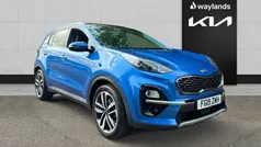 Blue Used 2019 Kia Sportage 4 SUV | £17,995 (Fair price)