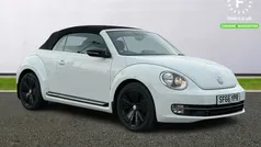 White Used 2016 VW Beetle Sportline Cabriolet | £12,899 (Fair price)