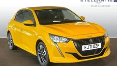 Yellow Used 2021 Peugeot 208 Allure Premium Hatchback | £14,671 (Fair price)