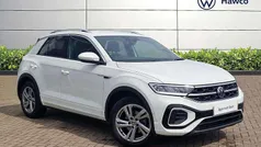 White Used 2022 VW T-Roc R-line SUV | £21,995 (Fair price)