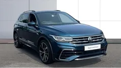 Blue Used 2021 VW Tiguan R-line SUV | £24,684 (Fair price)