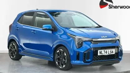 Used Kia Picanto GT-Line 63 HP (46 kW) 2024 Blue Hatchback