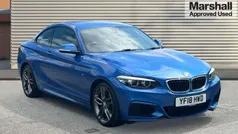 Blue Used 2018 BMW 218 M Sport Coupe | £14,705 (Fair price)