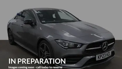 Used Mercedes CLA200 AMG line 163 HP (119 kW) 2022 Grey Coupe