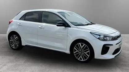 Used Kia Rio GT-Line S 120 HP (88 kW) 2021 White Hatchback