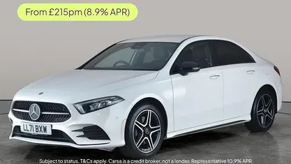 White Used 2021 Mercedes A250 AMG Line Premium Sedan | £15,905 (Fair price)