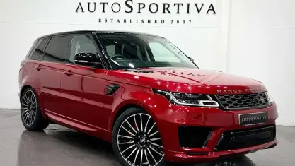 Used Land Rover Range Rover Sport HSE Dynamic 404 HP (297 kW) 2021 Red SUV