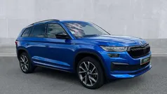 Blue Used 2022 Skoda Kodiaq SportLine SUV | £29,950 (Fair price)
