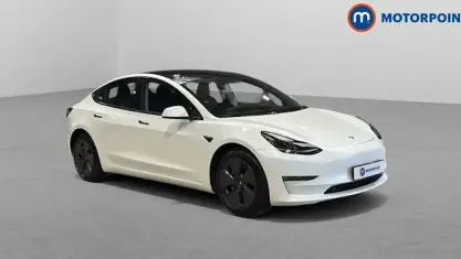 Used Tesla Model 3 Long Range AWD 366 kW (498 HP) 2021 White Sedan