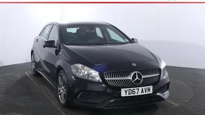 Used Mercedes A160 Executive 102 HP (75 kW) 2017 Black Hatchback