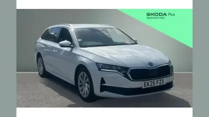 Used Skoda Octavia SE L 150 HP (110 kW) 2025 White Estate