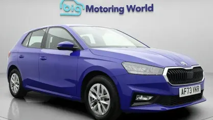 Used Skoda Fabia Comfort 110 HP (80 kW) 2023 Blue Hatchback