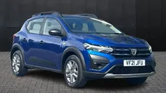 Blue Used 2021 Dacia Sandero Essentiel Hatchback | £10,291 (Fair price)