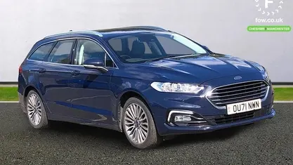 Used Ford Mondeo Titanium 188 HP (138 kW) 2021 Blue Estate