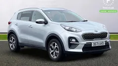 Silver Used 2021 Kia Sportage 2 SUV | £17,199 (Fair price)