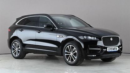 Używany Jaguar F-Pace R-Sport 250 KM (183 kW) 2019 Czarny SUV