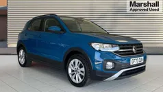 Dark petrol Used 2020 VW T-Cross SE SUV | £16,065 (Fair price)