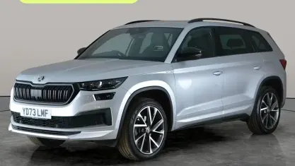Begagnad Skoda Kodiaq SportLine 150 HK (110 kW) 2023 Silver SUV