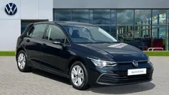 Deep black pearlescent Used 2022 VW Golf VIII Life Hatchback | £17,034 (Good price)