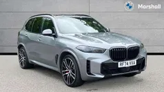 Skyscraper grey metallic Used 2025 BMW X5 M Sport SUV | £72,250 (Fair price)