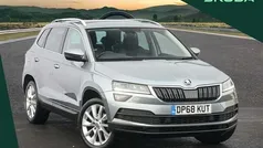 Business grey metallic Used 2018 Skoda Karoq SE L SUV | £11,495 (Fair price)