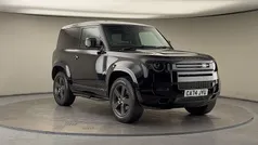 Santorini black Used 2025 Land Rover Defender SE Dynamic SUV | £57,900 (Super price)