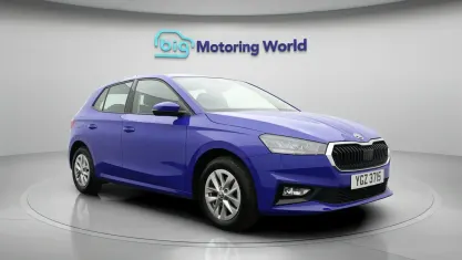 Used Skoda Fabia Comfort 110 HP (80 kW) 2023 Blue Hatchback