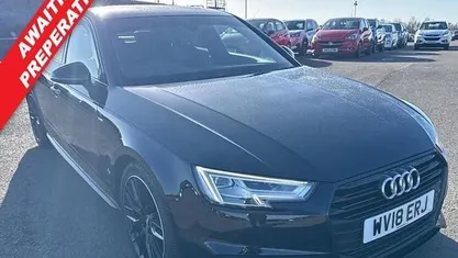 Used Audi A4 Black Edition 150 HP (110 kW) 2018 Black Sedan