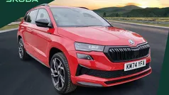 Red Used 2024 Skoda Karoq SportLine SUV | £30,950 (Fair price)