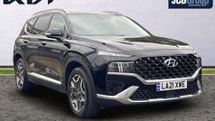 Black Used 2021 Hyundai Santa Fe Ultimate SUV | £29,495 (Fair price)