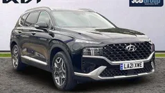 Black Used 2021 Hyundai Santa Fe Ultimate SUV | £29,495 (Fair price)