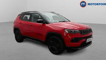 Red/black Used 2023 Jeep Compass SUV | £21,199 (Fair price)