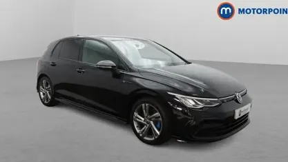 Used VW Golf VIII R-line 150 HP (110 kW) 2022 Black Hatchback