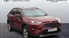 Red Used 2019 Toyota RAV4 Hybrid SUV | £22,750 (Fair price)