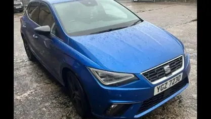 Used Seat Ibiza FR 95 HP (69 kW) 2022 Blue Hatchback