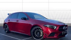 Red Used 2021 Mercedes A35 AMG Premium Plus Hatchback | £32,002 (Fair price)