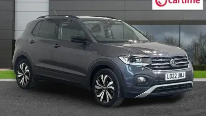 Used VW T-Cross Black Edition 110 HP (80 kW) 2022 Grey SUV