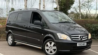 Used Mercedes Vito 166 HP (122 kW) 2013 Black Van