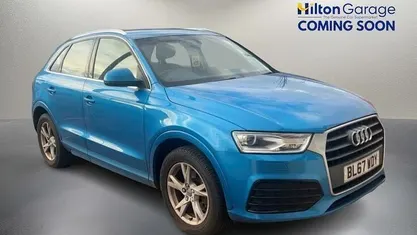 Blue Used 2018 Audi Q3 Sport SUV | £12,950 (Good price)