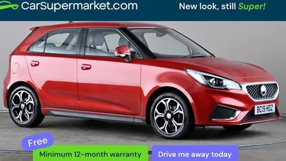 Used MG MG3 Exclusive 106 HP (77 kW) 2019 Red Hatchback