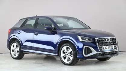 Used Audi Q2 S-Line 150 HP (110 kW) 2023 Blue SUV