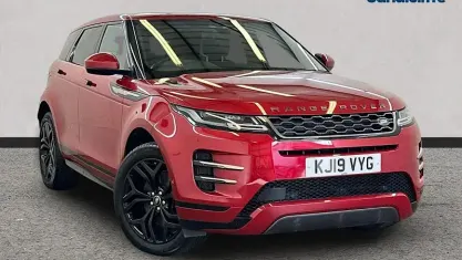 Used Land Rover Range Rover evoque HSE Dynamic 182 HP (133 kW) 2019 Red SUV