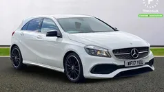 White Used 2017 Mercedes A200 AMG line Hatchback | £11,699 (Fair price)
