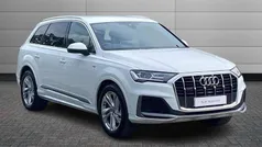 Pure white Used 2023 Audi Q7 S-Line SUV | £41,790 (Super price)
