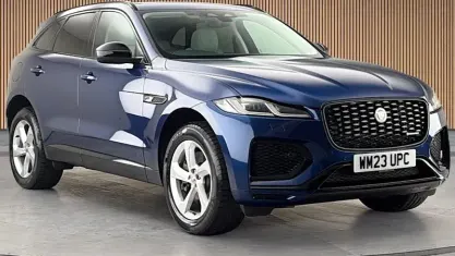 Used Jaguar F-Pace R-Dynamic 404 HP (297 kW) 2022 Bluefire blue SUV